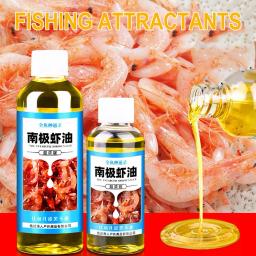 Isca Antártica de Camarão, Alta Concentração, Isca de Peixe Cheiro Forte, Atrativo, Pesca Selvagem Melhoradora, Óleo de Krill, 100ml - Image 2