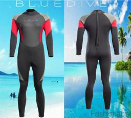 Roupa de mergulho de neoprene feminina 3mm, roupa de banho para mulheres, mangas compridas, surf, espreguiçadeira, peça única - Image 2