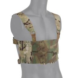 Colete de nylon ajustável para homens e mulheres, ferro estilo H harness, versão larga, equipamento de peito FCPC, colete airsoft destacável Molle - Image 3