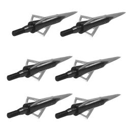 Broad Head Arrows for Practice, Archery Heads for Hunting, Besta, Arco Recurvo, Arco Composto, 100 Grãos - Image 4