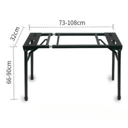 Suporte dobrável teclado eletrônico, prático, ajustável, universal, acessórios para instrumentos musicais, casa - Image 6