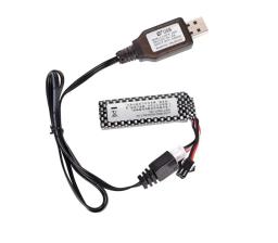 Bateria Li-po para armas elétricas de água, USB, Splatter automático, rifle de bola, Paintball, pistola Airsoft, 2S, 7.4V, 1400mAh - Image 3
