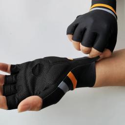 Gicaer-Luvas Metade Do Dedo De Ciclismo, Almofadas De Gel De Bicicleta, Amortecedor, Luva De Mountain Bike - Image 4