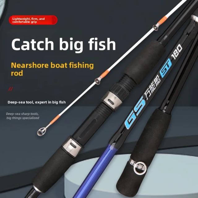 Vara de Pesca Inteada para Barco Pequ Costeiro, Vara para Bote, Vara para Âncora, Vara para Chapa de Ferro, Vara para Bo...