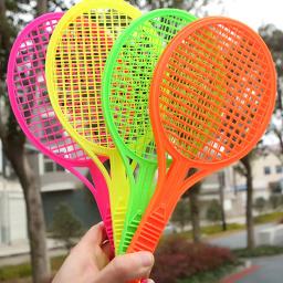 Mini Badminton e raquete de tênis infantil com duas bolas de plástico, exercício físico entre pais e filhos, jogos de bebê, presentes de verão, TMZ - Image 4