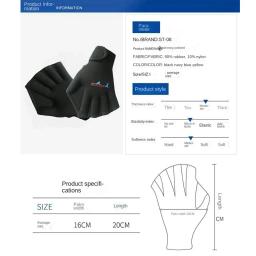 Luvas De Mergulho De Neoprene Para Adultos, Luvas De Natação, Webbed De Mão, Equipamento De Mergulho, Pás Sem Dedos, Treinamento De Natação - Image 6