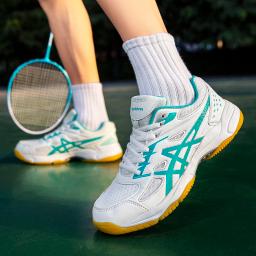 Tênis de voleibol profissional para homens e mulheres, peso leve, antiderrapante, tênis de badminton, tamanho grande 36-44, novo - Image 6