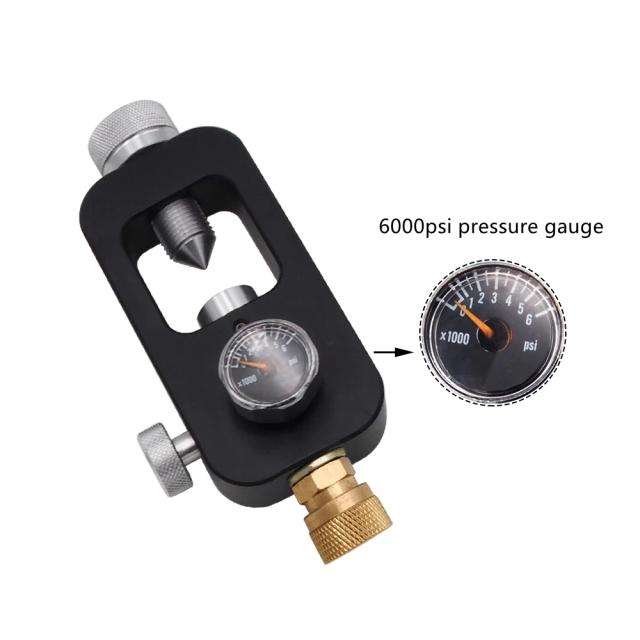 Acessórios em Alumínio para Scuba Fill Station de Paintball para Tanques HPA 3000PSI e 4500PSI