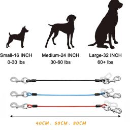 Universal Car Trela De Segurança para Animais De Estimação, Anti-mordida, Corda De Fio, Cinto De Segurança Do Cão, Cães De Viagem, Colar De Tração, Arnês Suprimentos, Veículo - Image 2