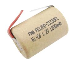 Bateria recarregável para brinquedos de ferramentas elétricas, Ni-Cd, 4, 5Sub C, SC, 1.2V, 1200mAh, 2pcs - Image 3