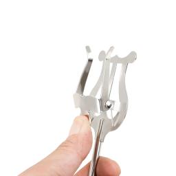 Portátil Silver Metal Tenor Horn Music Stand, Marching Music Bracket, Iron Fixer, acessórios para instrumentos de sopro - Image 4