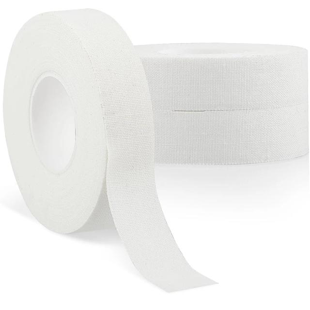 Fita Adesiva Esportiva Resistente ao Suor - Fita Dedo Boxe-Forte Jiu Jitsu Branco 1 Rolo