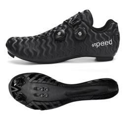 Sapatos ultraleves de ciclismo fivela dupla para homens, calçados esportivos profissionais, corrida de estrada, MTB, mountain bike lock - Image 1