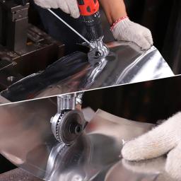 Broca Elétrica De Mão Multifuncional Para Cortador De Placa, Cortador De Folha De Ferro, Cortador De Placa De Metal, Acessórios De Ferramentas - Image 3