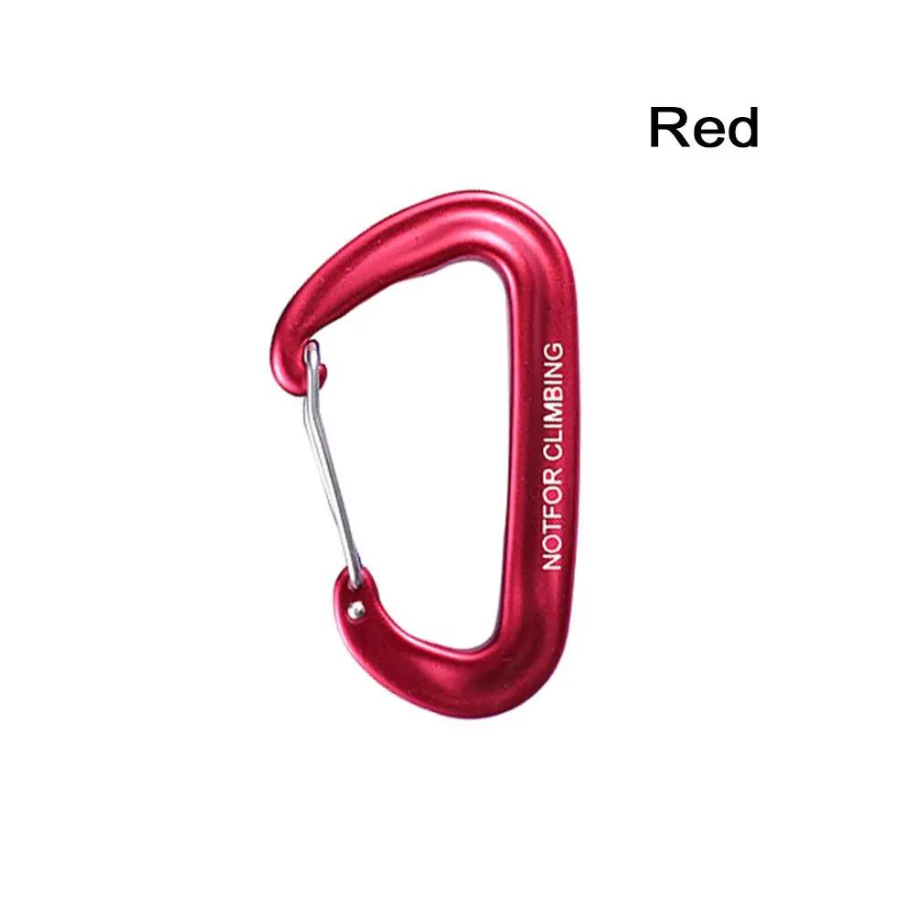 Profissional d forma montanhismo fivela gancho escalada mosquetão 8kn bloqueio de segurança ao ar livre equipamento escalada acessório - Image 1
