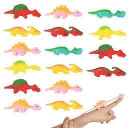 Mini Jogo Dinossauro Tiro Dedo para Meninos e Meninas, Favores de Festa Infantil, Prêmio Pinata, Aniversário, Carnaval, Natal, 5 Pcs, 10 Pcs - Image 6