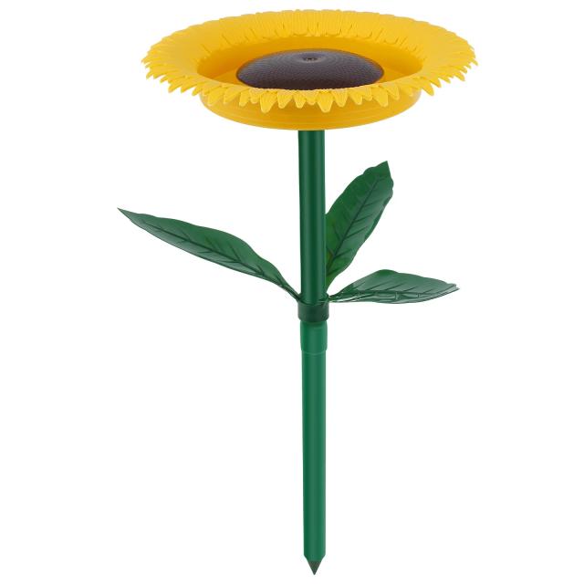 Alimentador Floral para Pássaros e Tigela de Banho Decorativa para Jardins ao Ar Livre