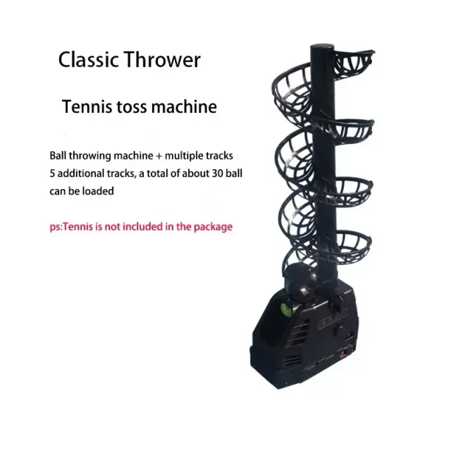 Máquina Portátil de Lançamento de Tênis Self-Service para Treinamento de Catchers e Entrega de Bolas