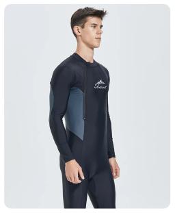 Fato de mergulho com proteção UV masculino, corpo inteiro, surf, caiaque, banho, licra, UPF50 +, secagem rápida, praia, natação, medusa, protetor de antirrupção - Image 3