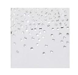 Bandejas e copos de papel descartáveis, adequados para decorações de casamento e aniversário, festa de prata para 50 convidados, fornecimento 75 - Image 4