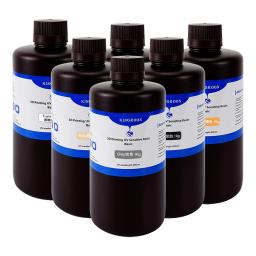 Kingroon-Resina Fotopolímero Líquido para Impressora 3D, Resina UV, Material de Impressão LCD 3D, Padrão, Preto Cinza e Branco, 1kg, 405nm - Image 3