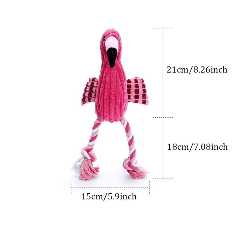 Pelúcia veludo Squeaky brinquedos para cães, forma animal, brinquedo bonito do cão, mordida resistente, pequeno e grande cachorro, acessórios Pet - Image 1