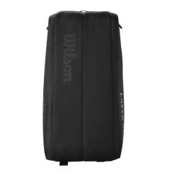 Saco de raquete de tênis Wilson com termoguard, deck duplo, 9 PK, Super Tour, Copa Laver, mochila de raquete grande, 2021 - Image 4