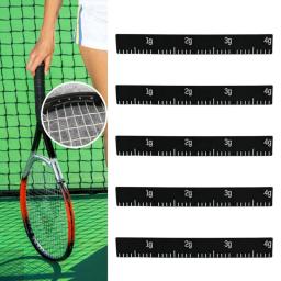 Fita De Raquete De Tênis Ajustável, Raquete Cabeça De Silicone Fitas, Suprimentos Esportivos para Pás, Peso Tiras De Equilíbrio, 4g, 4 Pcs - Image 6
