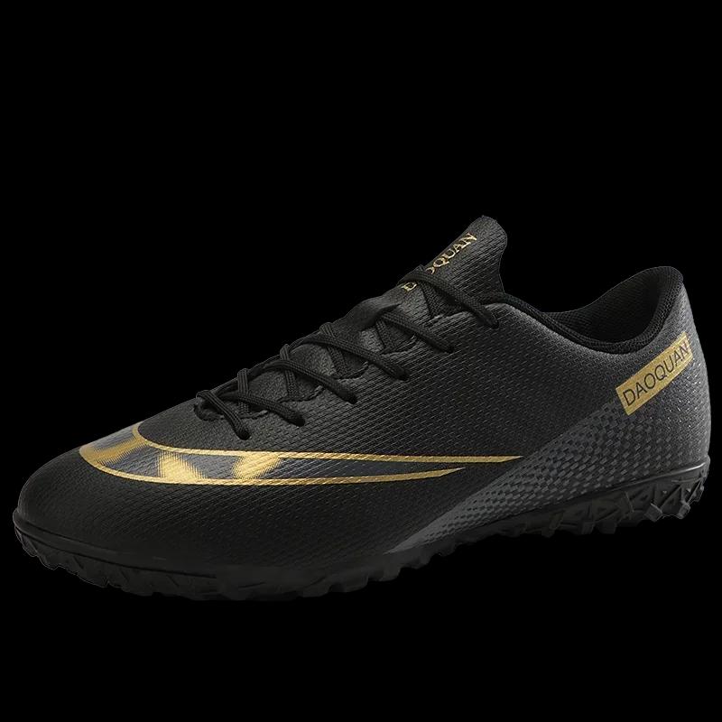 Qualidade Futebol Chuteiras Sapatos com Chuteiras, Durável e Leve, Confortáveis Botas de Futebol, Ao Ar Livre, Futsal Genuine, Cravejado Tênis, Atacado - Image 1