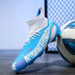 Sapatos de futebol ultraleves para adultos e crianças, botas de futebol, chuteiras, treinamento, ao ar livre, grama, antiderrapante, esportes, homens, futsal, FG, TF - Image 3
