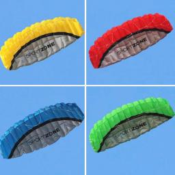 Frete grátis 250cm dual line stunt power kites flying toys for kids kite surf beach kites professional wind kites factory sport - Image 6