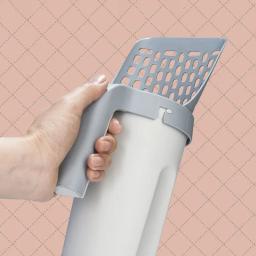 Cat Litter Shovel Scoop, Filtro Pet, WC Limpo, Selecionador de Lixo, Cat Supplies, Acessório Self Cleaning Box - Image 3