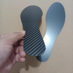 Palmilha de fibra de carbono para homens e mulheres, basquete, futebol, caminhadas, esportes, sapato masculino, sapato ortótico feminino, 1,2mm - Image 1