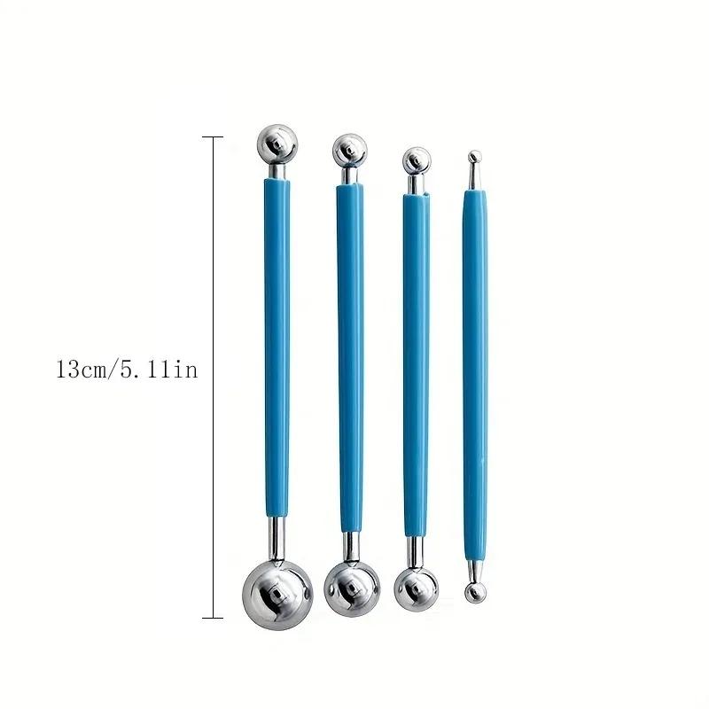 25 pçs arte diy ferramenta de argila porcelana fria moldes de argila de polímero escultura ferramentas artesanais para escova modelagem cerâmica & cerâmica - Image 1