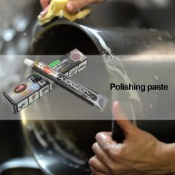 Metal polonês para cromo cobre, alumium, latão e mais pasta de polimento, superfícies limpas de ferrugem, pontos de graxa escala, 50g, 100g - Image 6