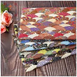Algodão japonês impresso Patchwork tecido, material acolchoado para bonecas e bolsas de costura, acessórios bordados, 145x48cm - Image 3