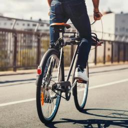 Decorativas luzes LED bicicleta com caixa de bateria, luzes quadrobicicleta, à prova de poeira, impermeável, decorativo - Image 2