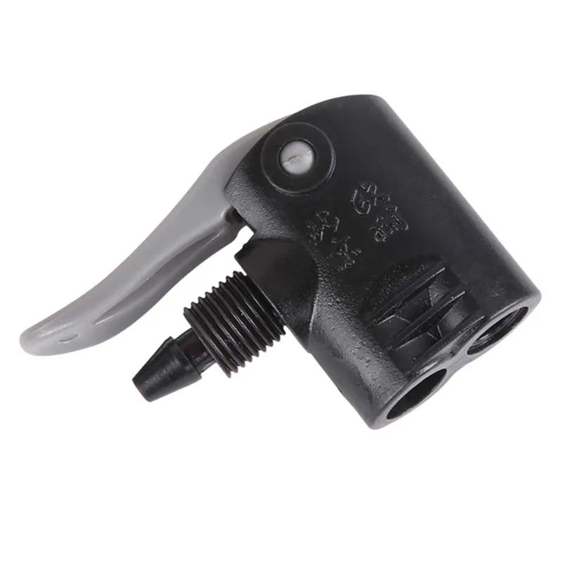 Bicicleta Bomba Bico Mangueira Adaptador FV Serviço AV Schrader Presta Válvula Conversor Dupla Cabeça Bicicleta Inflator Cabeça Dupla BC0047 - Image 1