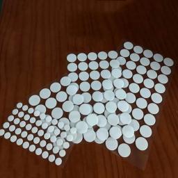 100 pçs redondo dupla face fita adesiva pontos prendedor forte adesivo acrílico para diy scrapbooking artesanato produção fixação almofada - Image 3