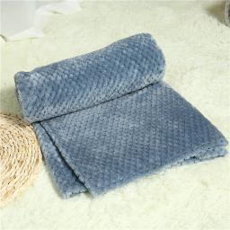 Cobertor De Lã Macio Quente Para Animais De Estimação, Almofada De Dormir De Gato Fuzzy, Cobertor De Prateleira, Esteira Grossa Para O Inverno, Construir Uma Casa - Image 2