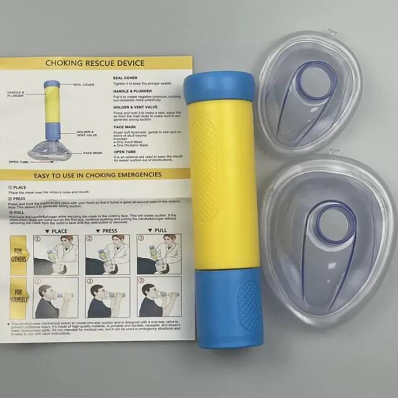 Dispositivo anti-asfixia, sucção de poupança de vida, emergência, anti asfóxia, máscara de treinamento rc, kit de primeiros socorros, adultos e crianças, resgate em casa - Image 1