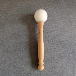 Fosco Quartz Cristal Cantando Bowl, Suede Mallets, Rubber Mallet, Acessório, 1 Pc - Image 4