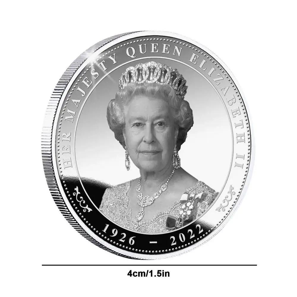 Moeda Comemorativa Rainha Elizabeth II, Memorabilia 1926-2022, Lembrar Suprimentos Favores do Partido - Image 1