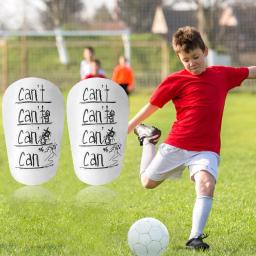 Mini caneleiras de futebol para adultos e crianças, equipamento de proteção, protetores de futebol, protetores extra pequenos, 1 par - Image 3