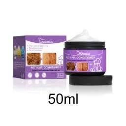 Casaco e bálsamo fofo para animais de estimação, condicionador de cabelo para gato e cachorro, óleo de pele macia, casaco, limpeza, 50ml - Image 6