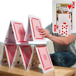 Brinquedos de Cartas Jumbo de Tamanho Grande, Design Criativo, Jogo de Tabuleiro, Ferramentas de Truques Mágicos, Jogos Divertidos para Adultos, 2 4 6 9 Vezes - Image 1