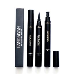 Lápis Delineador Líquido Dual End Black, Pro Impermeável, Maquiagem de Longa Duração, Eye Liner Pen, Linha Cat, Eye Stencils - Image 6