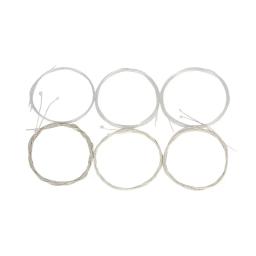 Conjunto de 12 peças de cordas oud árabe, acessórios de alta qualidade, de nylon transparente, liga de cobre prateada, ob102 - Image 4