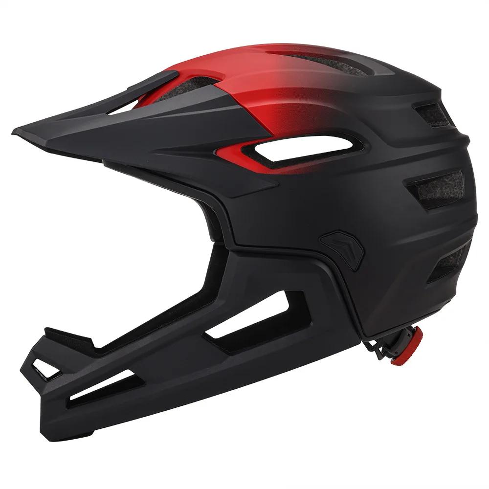 Capacetes removíveis de mountain bike para homens, protetores faciais completos, esportes ao ar livre, patinação, skate - Image 1
