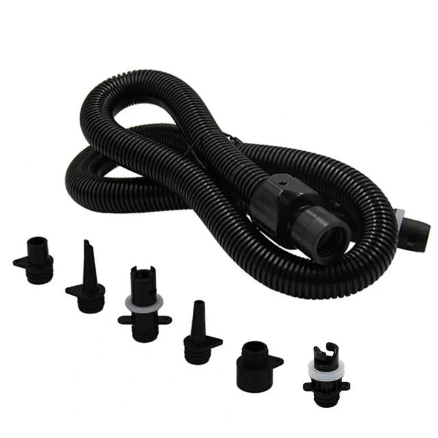 Adaptador de Bomba com 6 Bicos de Ar para Caiaque - Kit Completo de Acessórios Elétricos